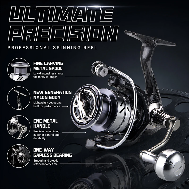 DEUKIO Metal Knob Fishing Reel - Daiwa Reel Fuego ulasan dan harga
